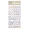 12 Pack: Gold Foil Thin Alphabet Stickers by Recollections™